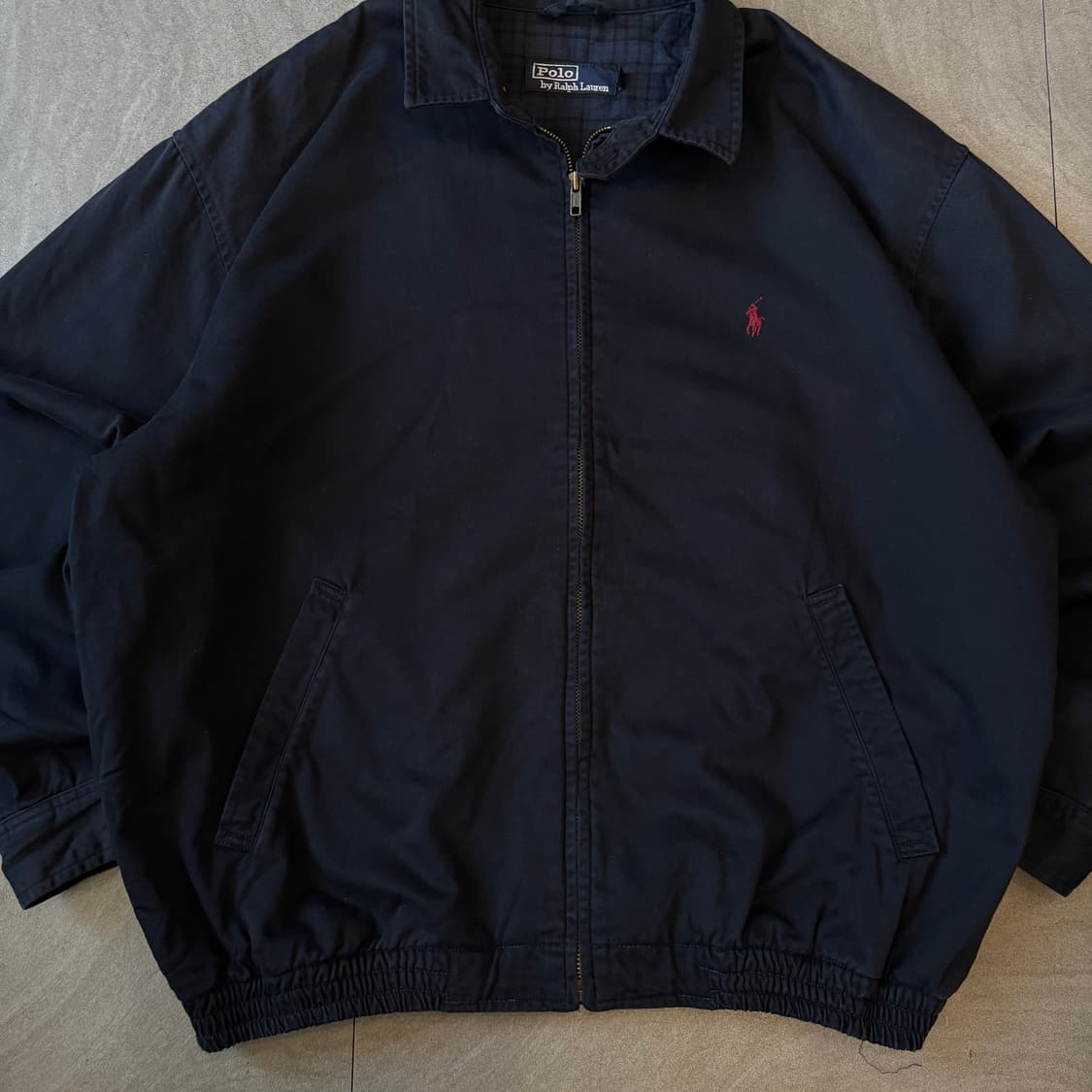 폴로 정품 네이비 스윙톱 자켓 상품이미지4