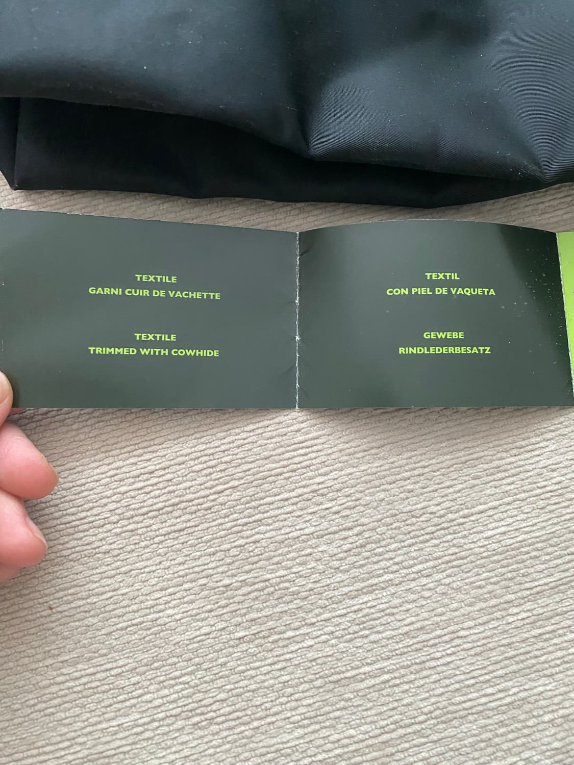 롱샴 LONGCHAMP MODELE DEPOSE BAG(XL) 상품이미지9