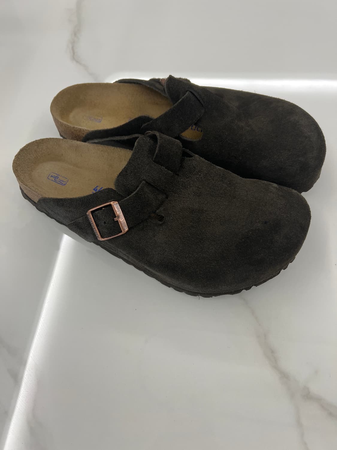 버켄스탁 보스턴 모카 판매합니다 (한번신은거의새상품) 상품이미지1