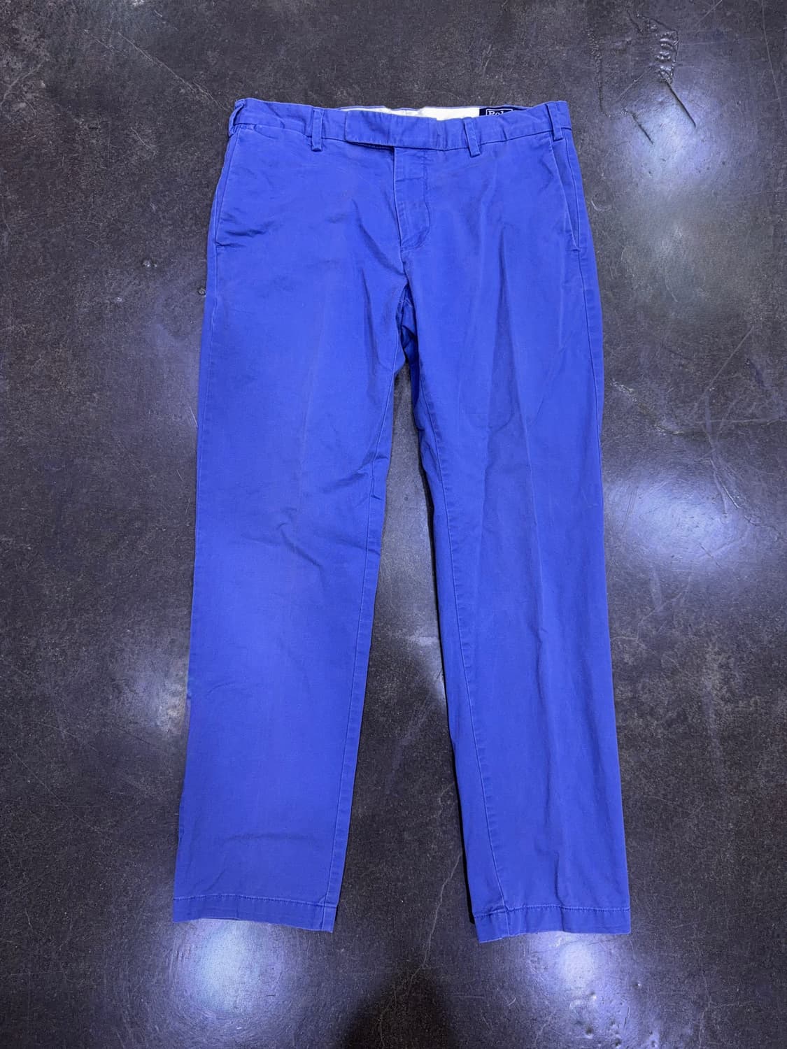 폴로 랄프로렌 스트레치 커스텀 핏 클래식 치노팬츠 블루 34 상품이미지1