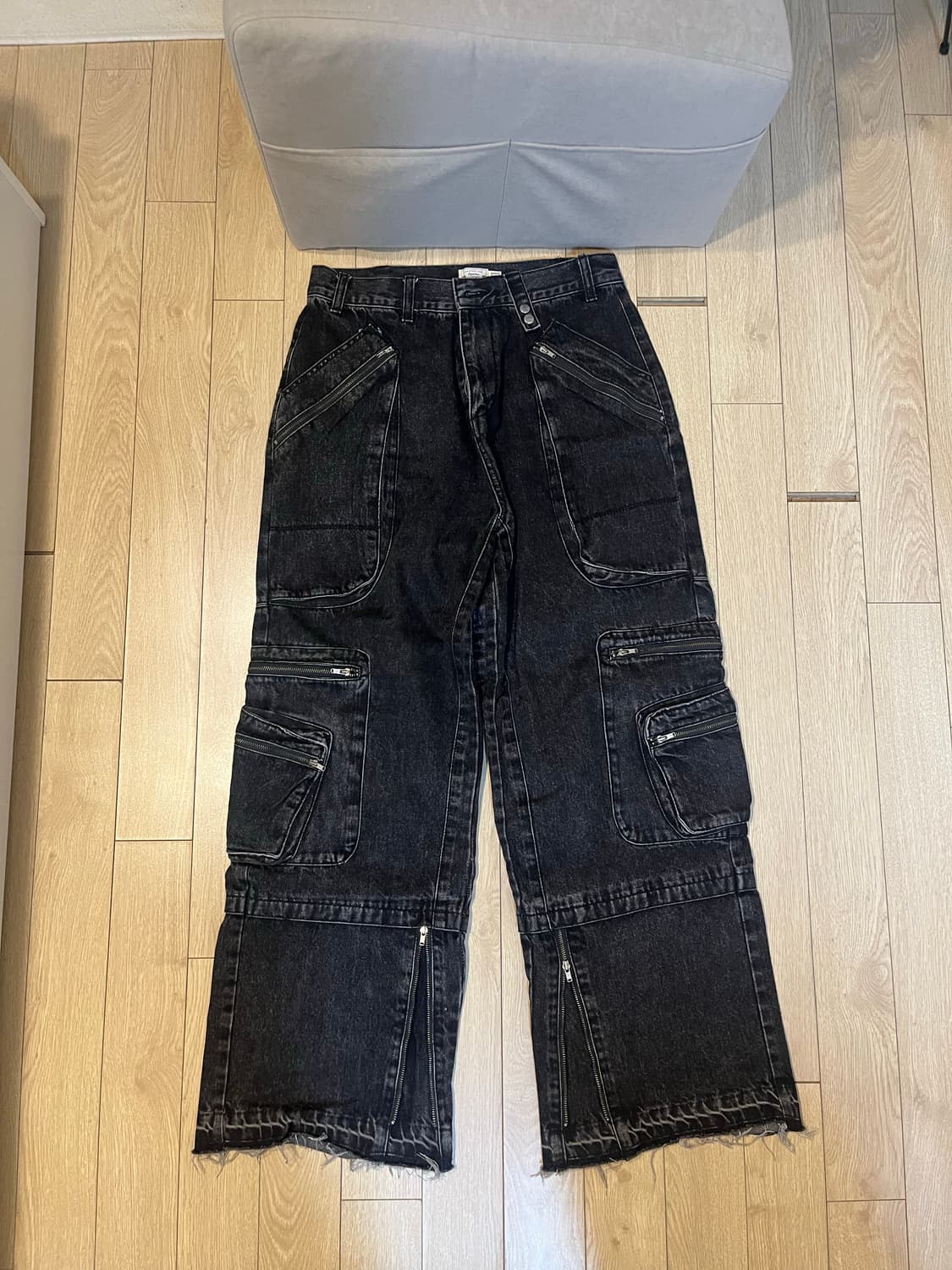 빅유니온 깡 콜라보 데님카고팬츠 상품이미지3