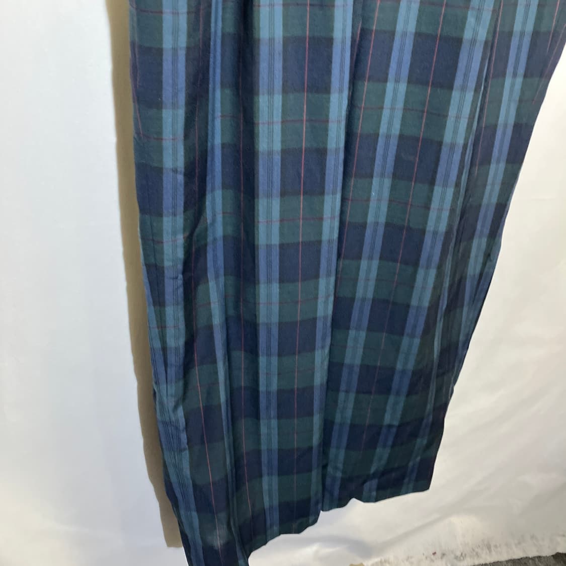 96CM)라코스테 서광 구형 OG 체크 패턴 슬랙스 상품이미지3