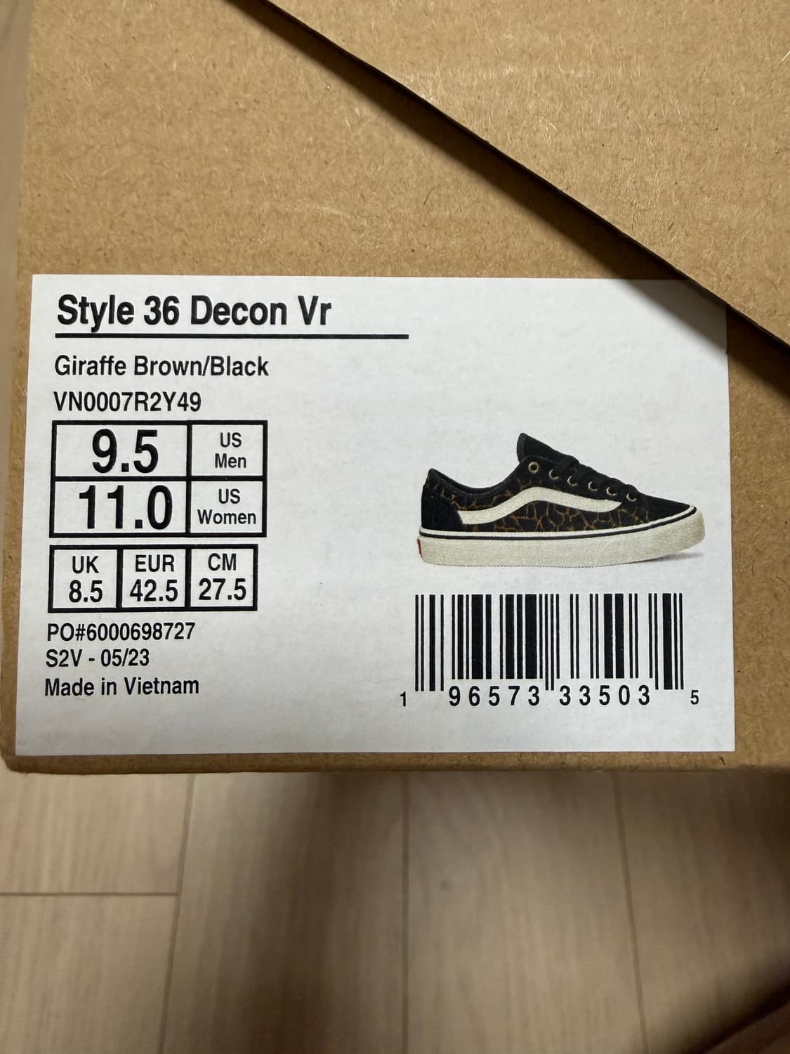 반스 스타일36 데콘 vr 상품이미지5