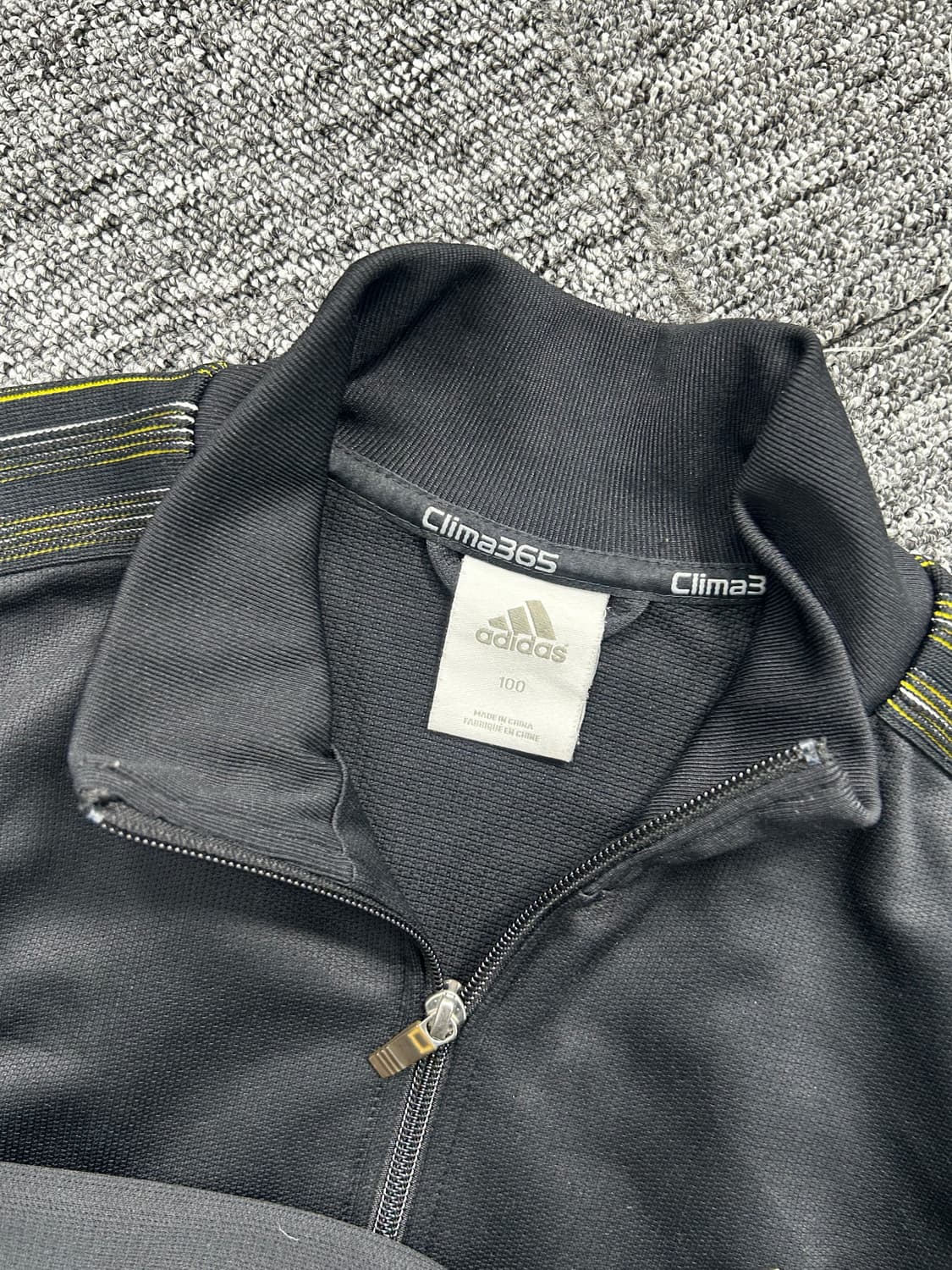 아디다스 블랙 홀로그램 트랙탑 져지 L 상품이미지5