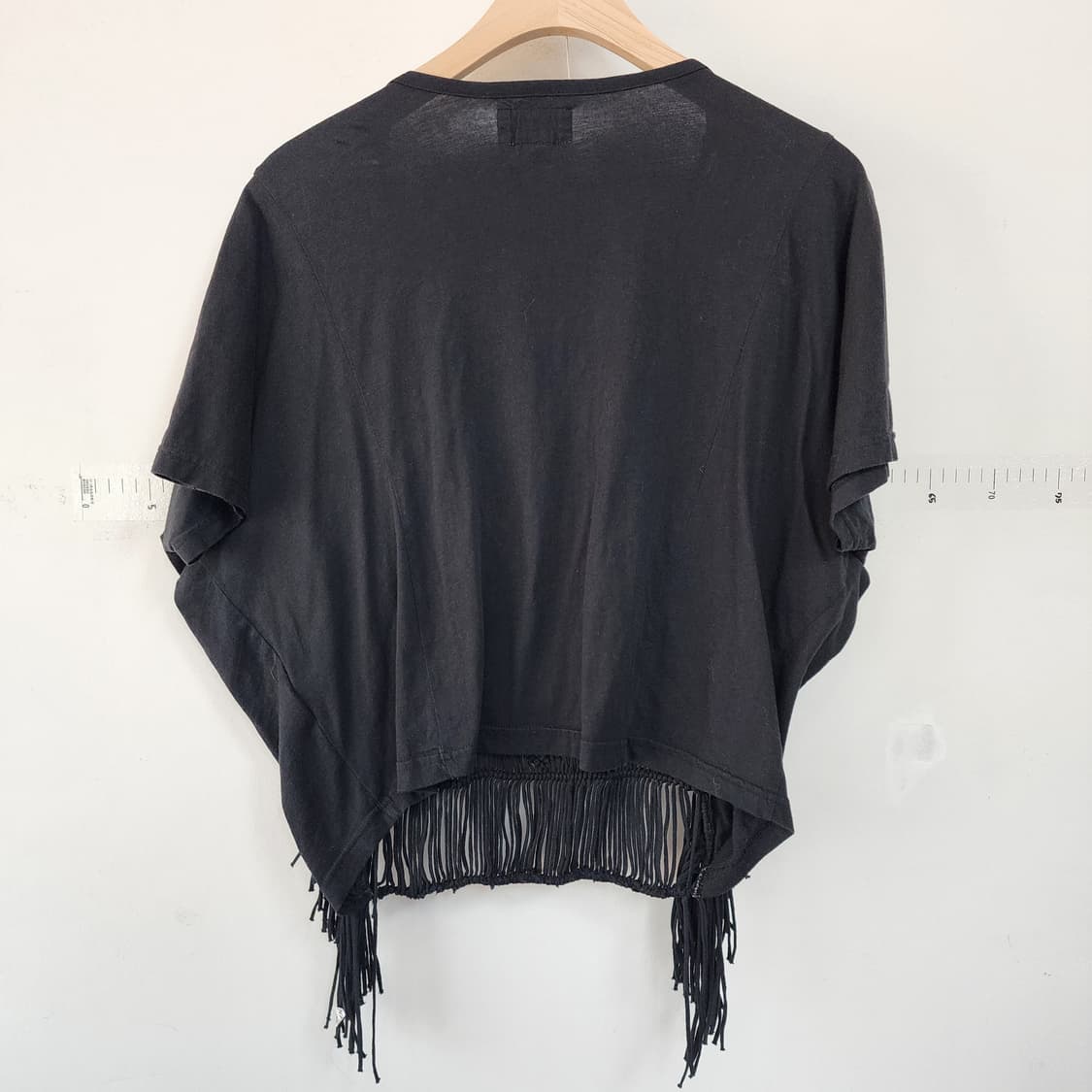 랄프로렌 블랙 프린지 티셔츠 상품이미지4