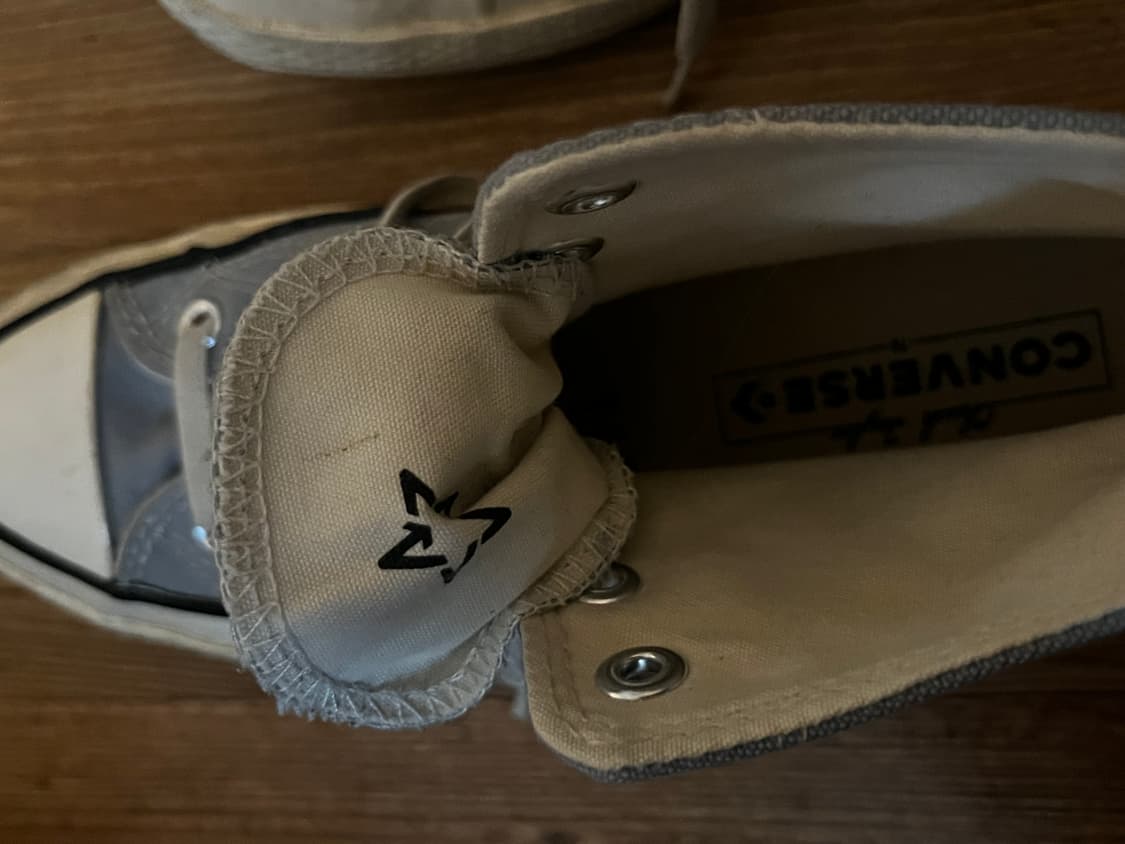 컨버스 척테일러 하이 울프그레이 US 6.5 상품이미지3