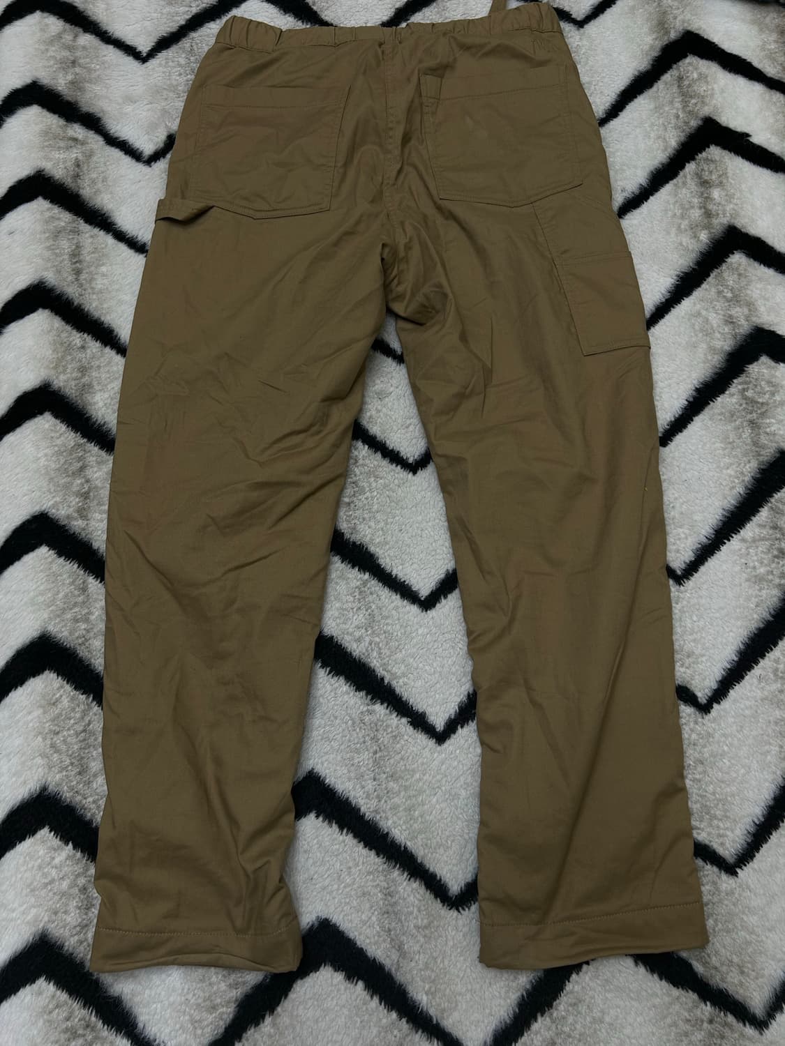 [M]유니클로xJw앤더슨 히트텍 카펜더 팬츠/옅은브라운 상품이미지2