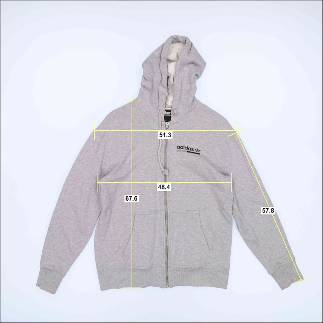 [S] 아디다스 빅프린팅 후드집업 1104HR1 상품이미지8