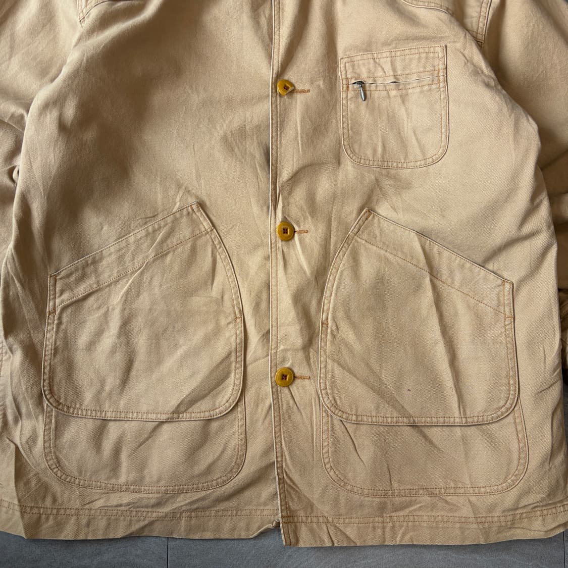 L.L.bean 정품 엘엘빈 다크 베이지 헌팅 자켓 상품이미지4