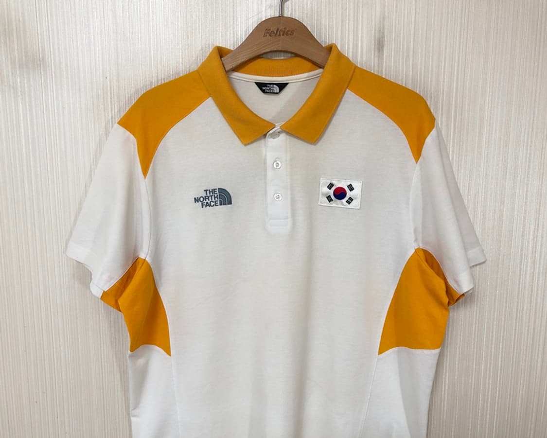 노스페이스국대 팀코리아 선수지급/실착 폴로티셔츠 110 상품이미지2