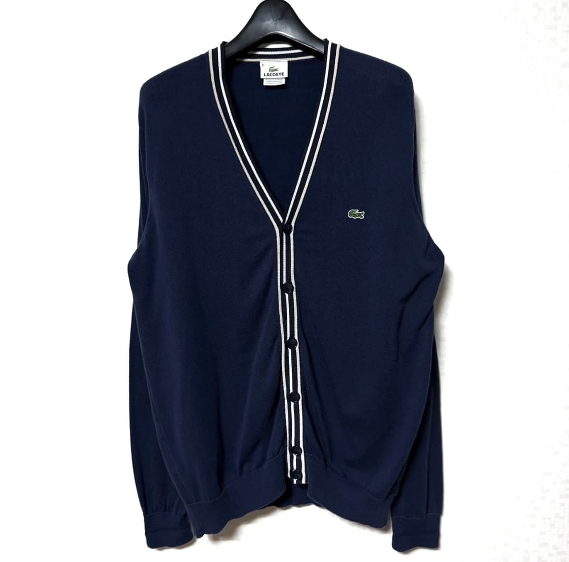 🐊라코스테 와펜 네이비 가디건🐊 상품이미지1