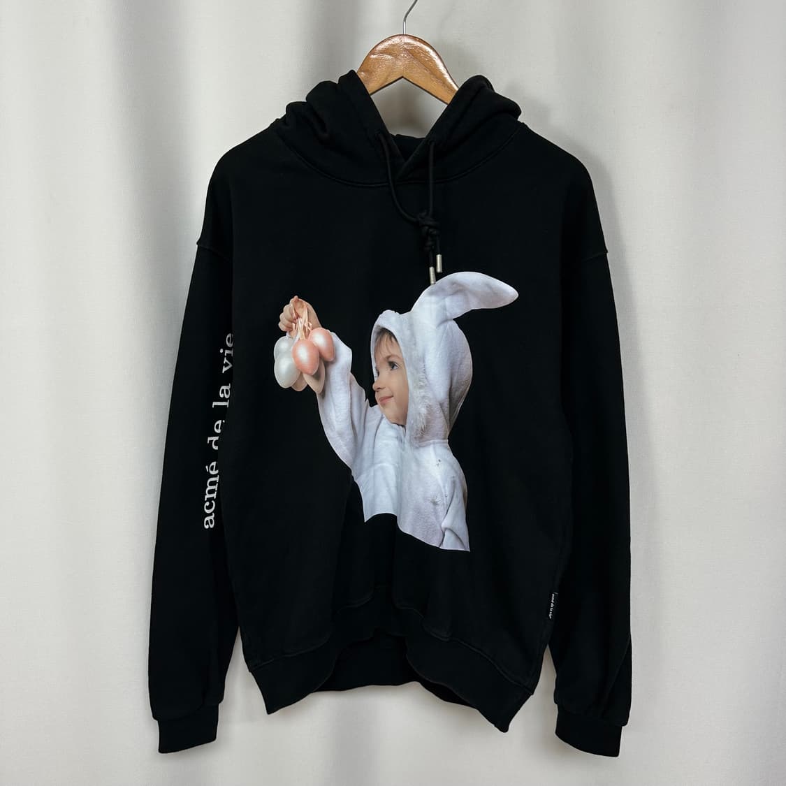 아크메드라비 남성 후드티 긴팔 블랙 ONE SIZE 상품이미지1