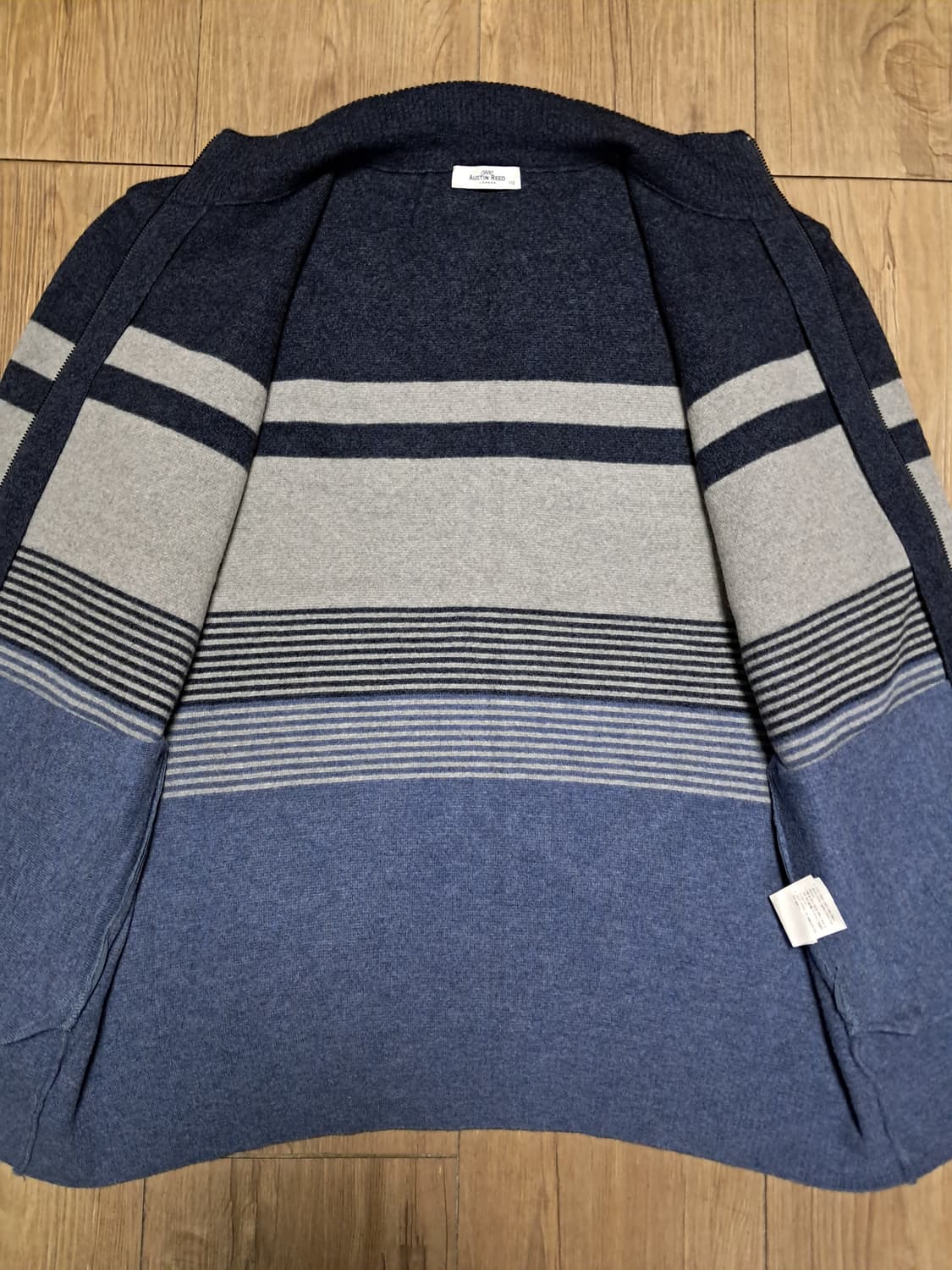 파크랜드 니트 집업 남성110(100~105) 상품이미지6