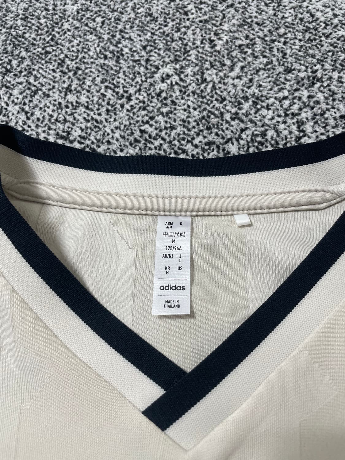 빈티지9. 아디다스 하우스 오브 티 긴팔 자카드 저지 알루미나 상품이미지4