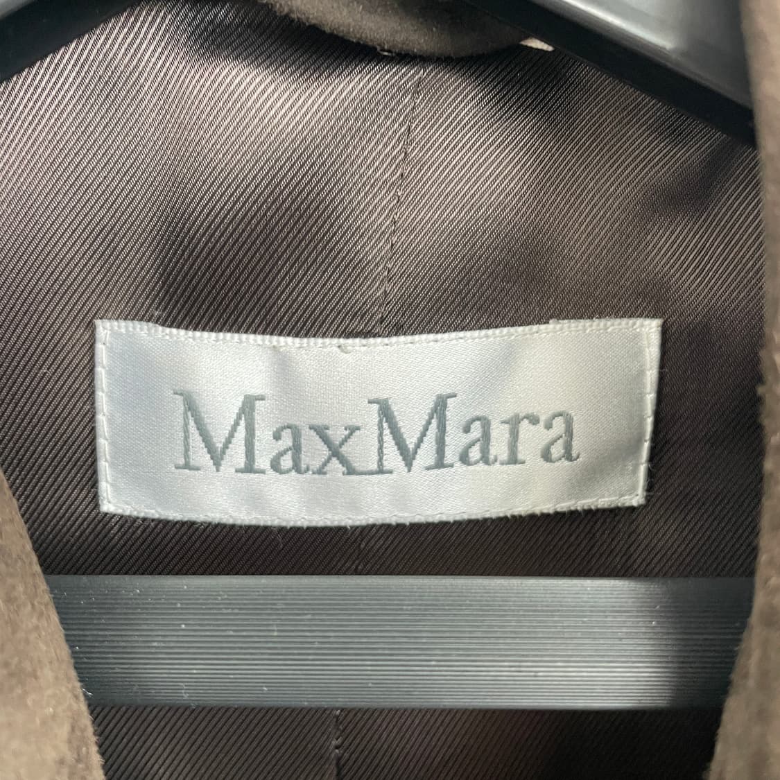 막스마라 브라운 스웨이드 레더 자켓 상품이미지4