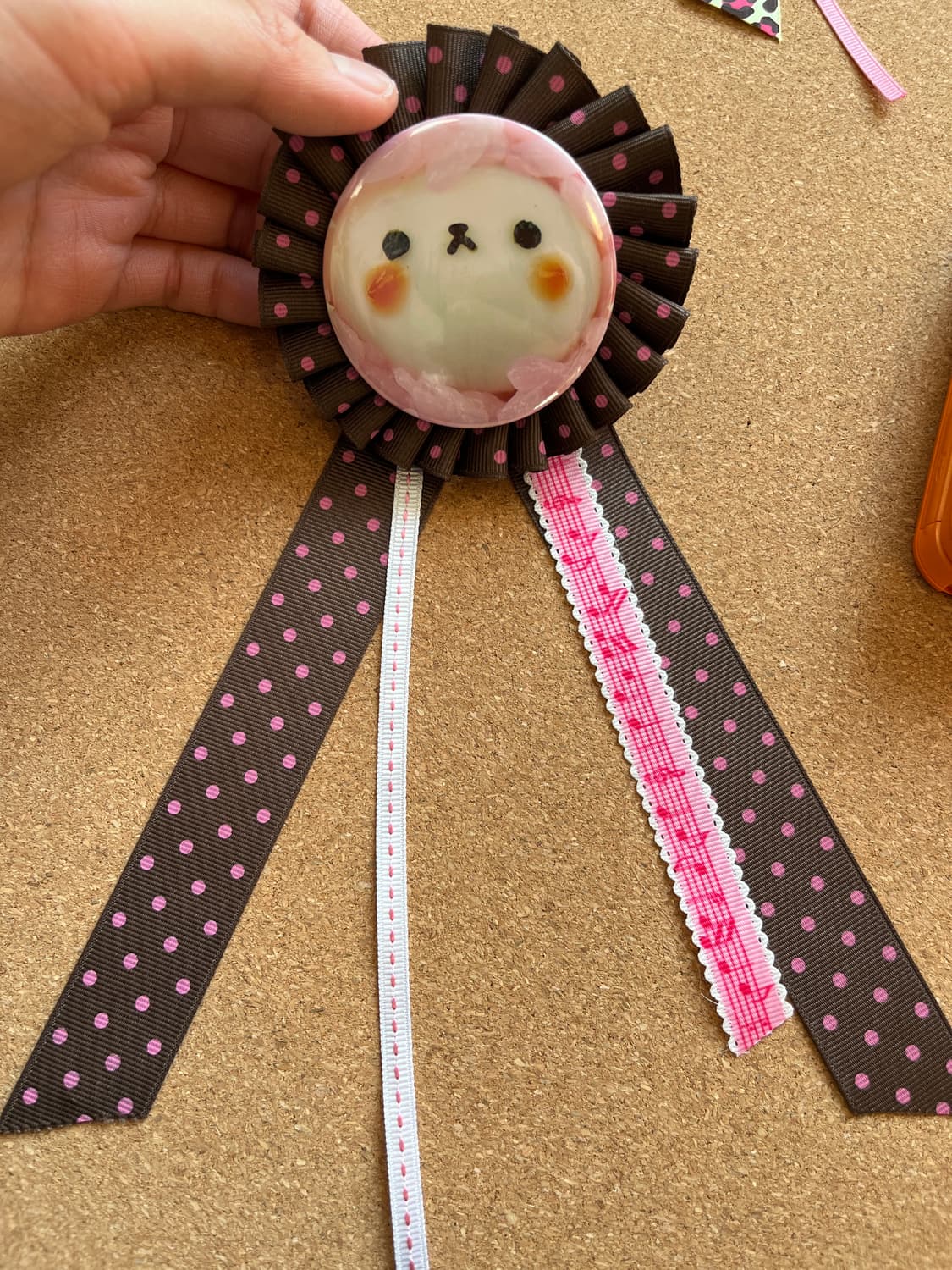 브라운 도트 로제트 🐑 상품이미지6