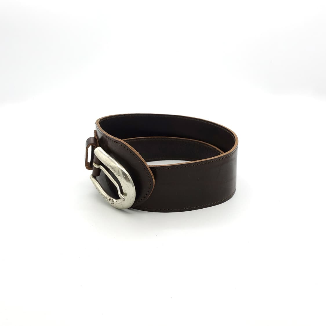 BENETTON 빈티지 베네통 아티잔 벨트 레이어링 레더  벨트 패널 상품이미지2