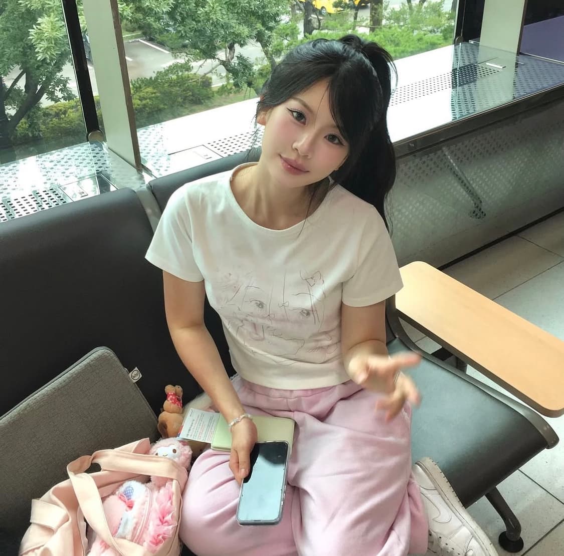 OMOMO shushu t-shirt 오모모 슈슈티셔츠 판매해요!  상품이미지2