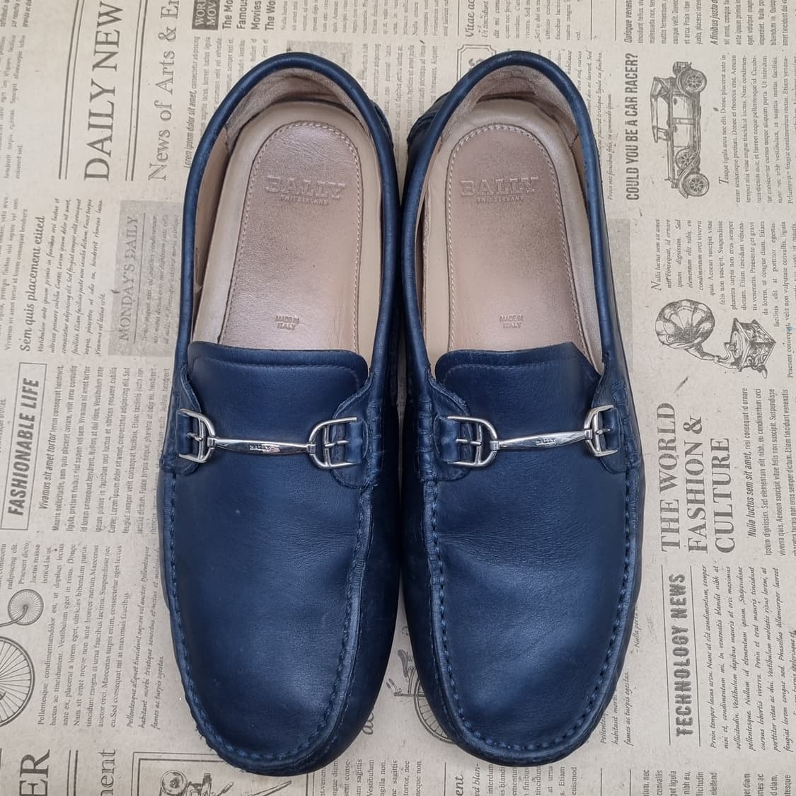 발리 레더 남성로퍼 실사이즈 270 상품이미지2