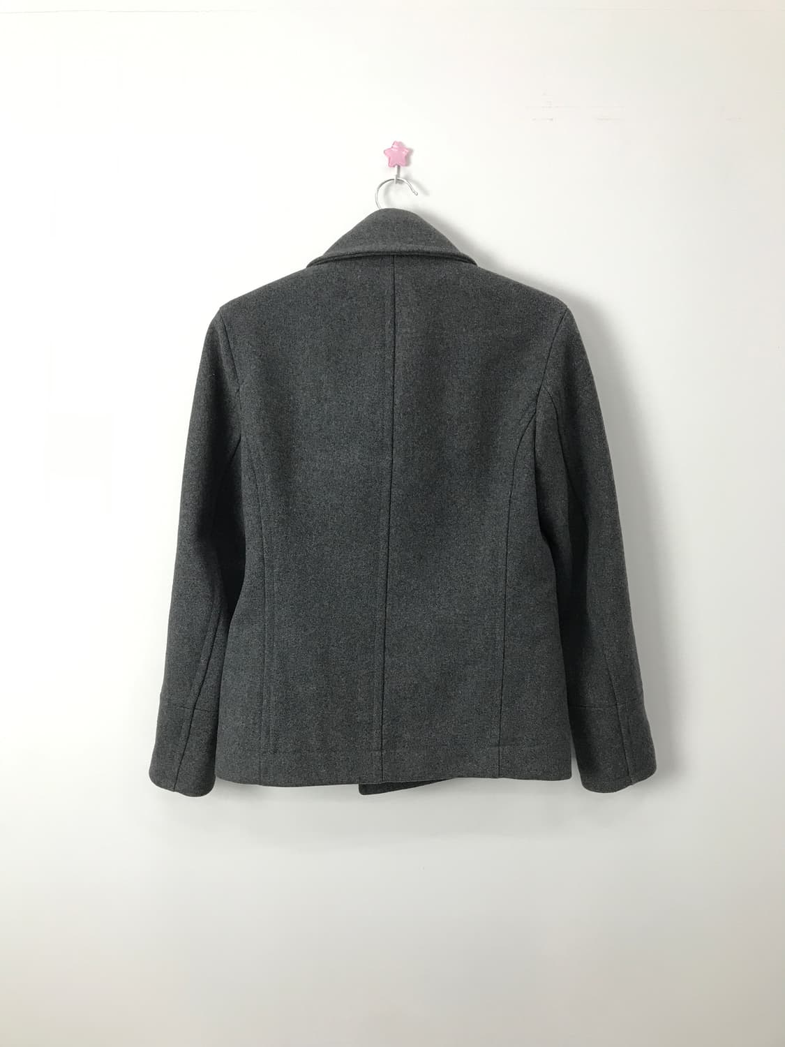 Jpn Gray Wool-Nylon Blend Peacoat 상품이미지5