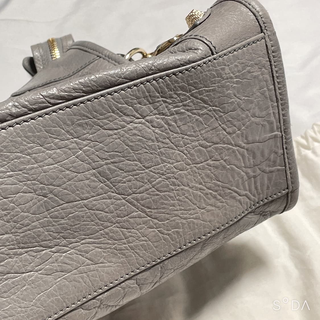 발렌시아가 모터백 그레이 상품이미지10