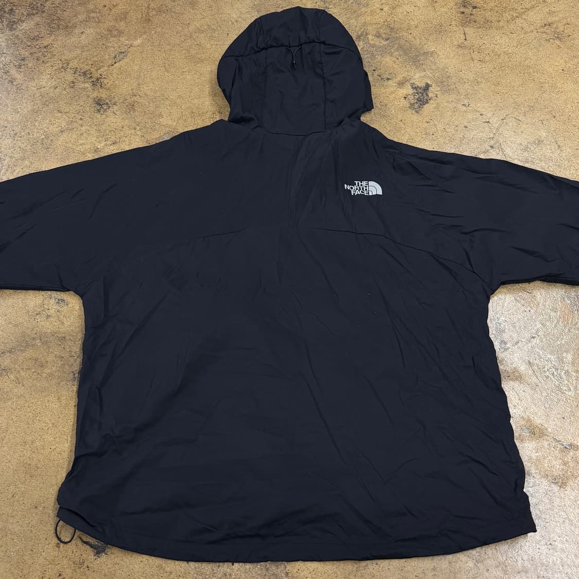 [정품/M] 노스페이스 블랙 후드 바람막이 자켓 b17 상품이미지4