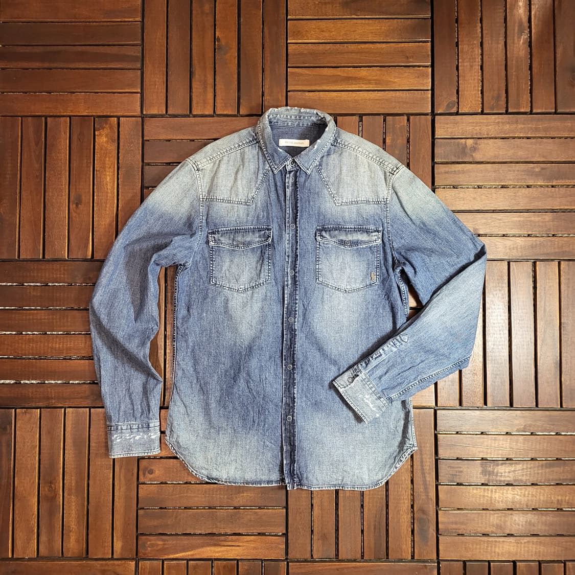PIERRE BALMAIN 피에르 발망 청 셔츠 (36/50) 상품이미지1