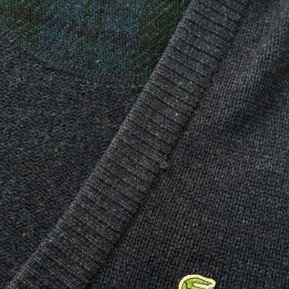  라코스테 빈티지 암패치 가디건 4(100) 상품이미지7