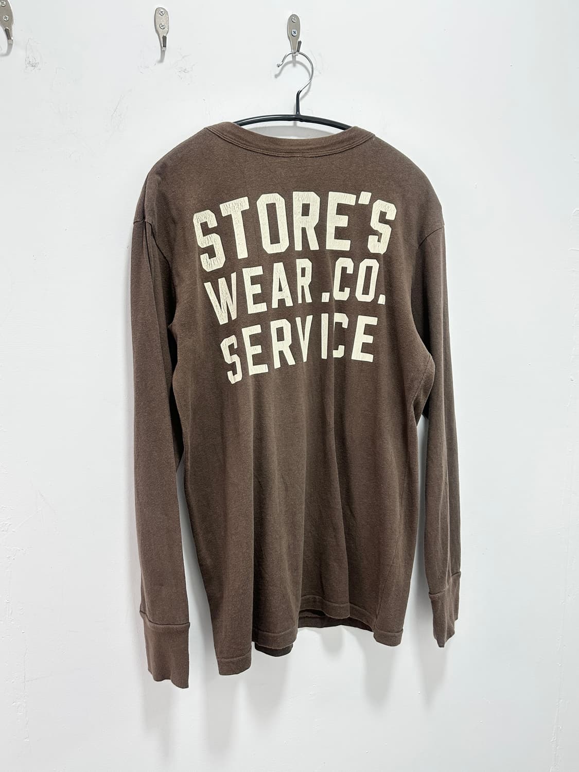 Stores USA lettering printing sleeve  상품이미지6