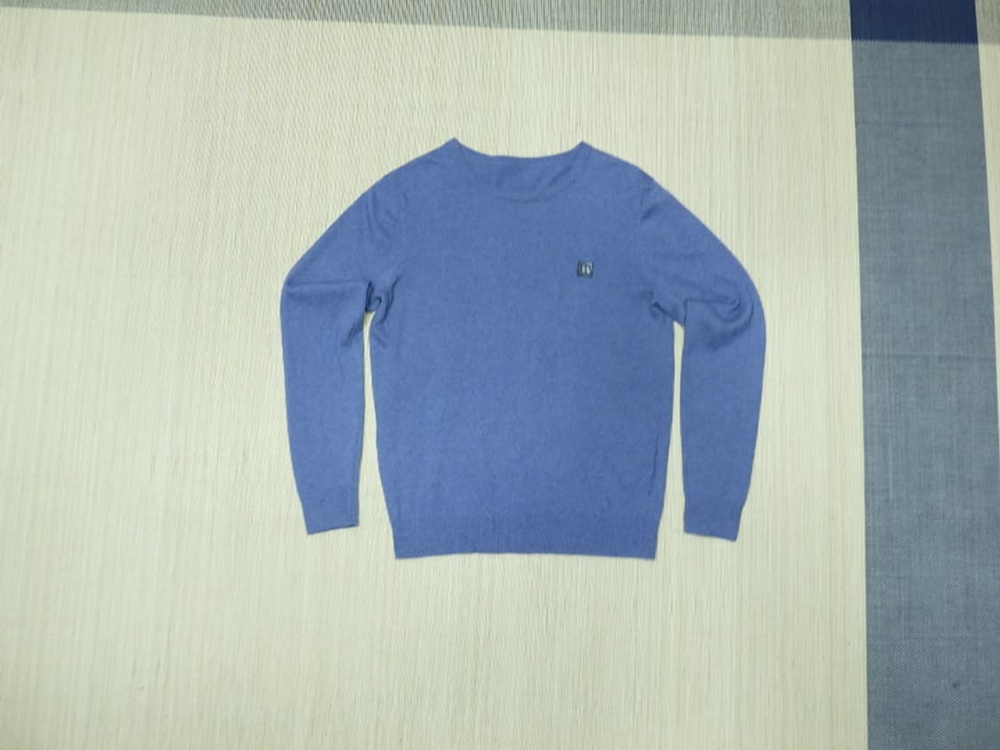 (105) 코오롱스포츠 울 캐시미어 혼방 라운드 니트 상품이미지1