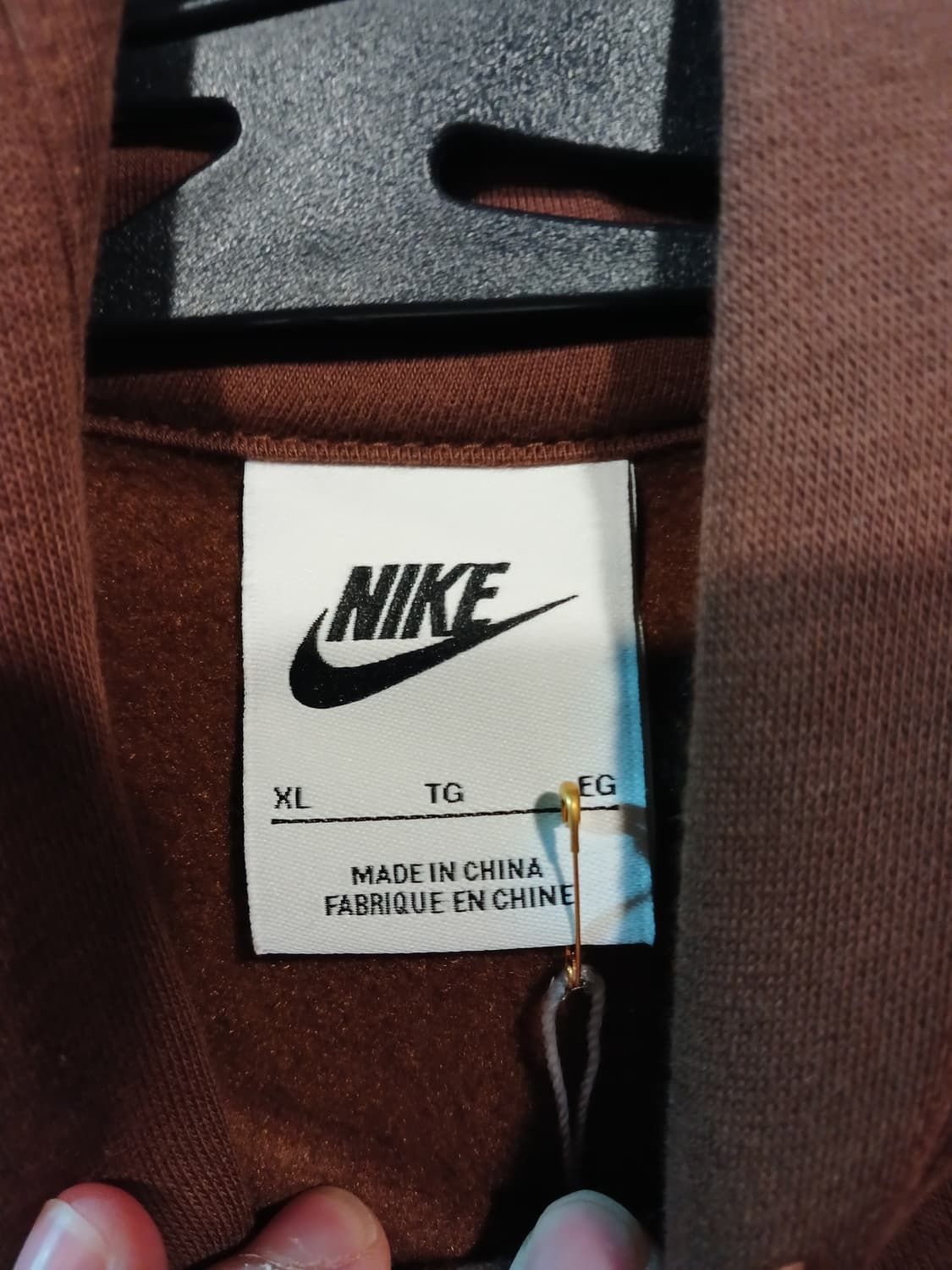 나이키 후드티 브라운 상품이미지3