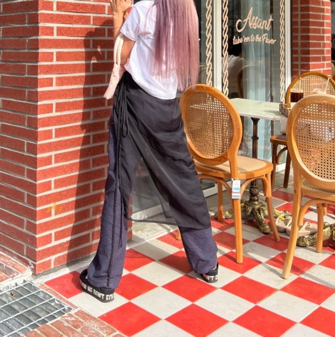 썬번프로젝트 레이어드 시스루 스커트 상품이미지1