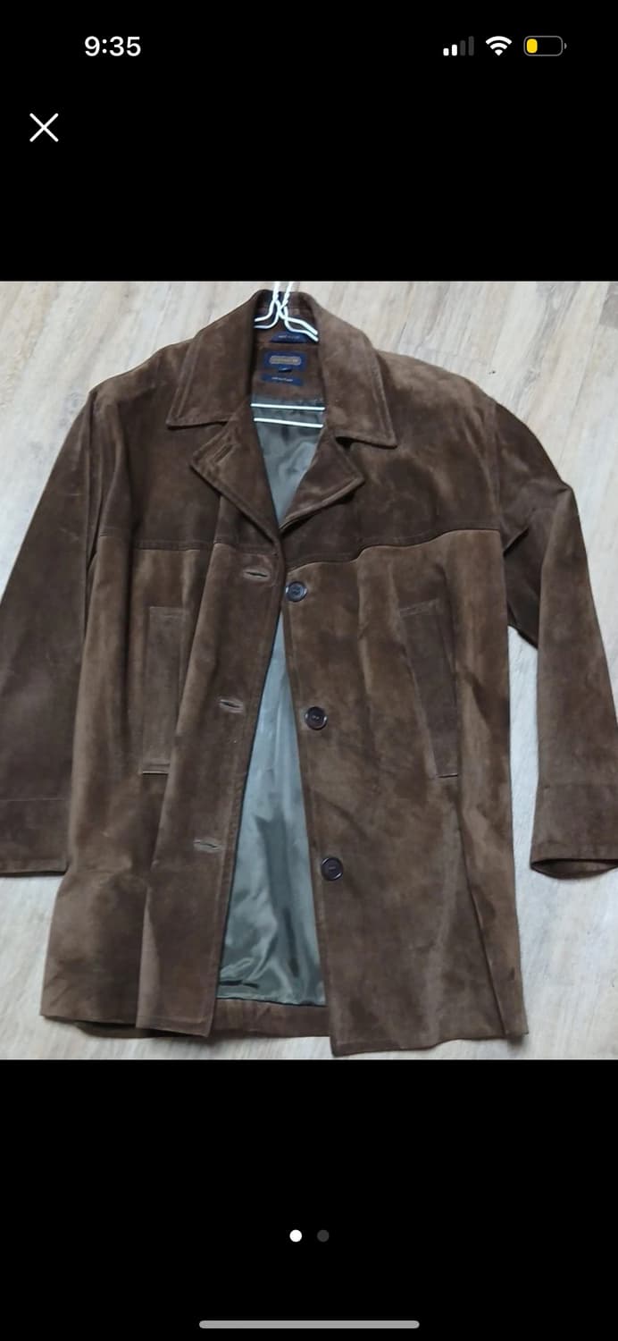 Coach 리얼 스웨이드 자켓 made in usa 상품이미지1