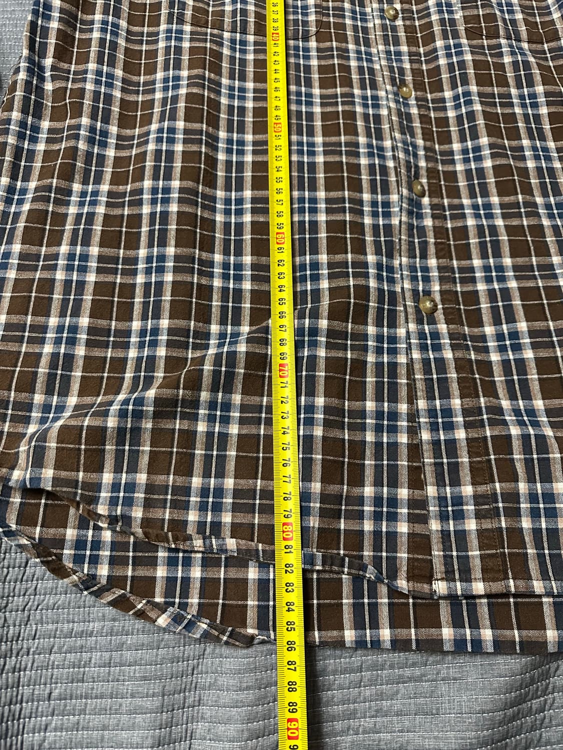 빅사이즈 랭글러 체크셔츠 상품이미지3