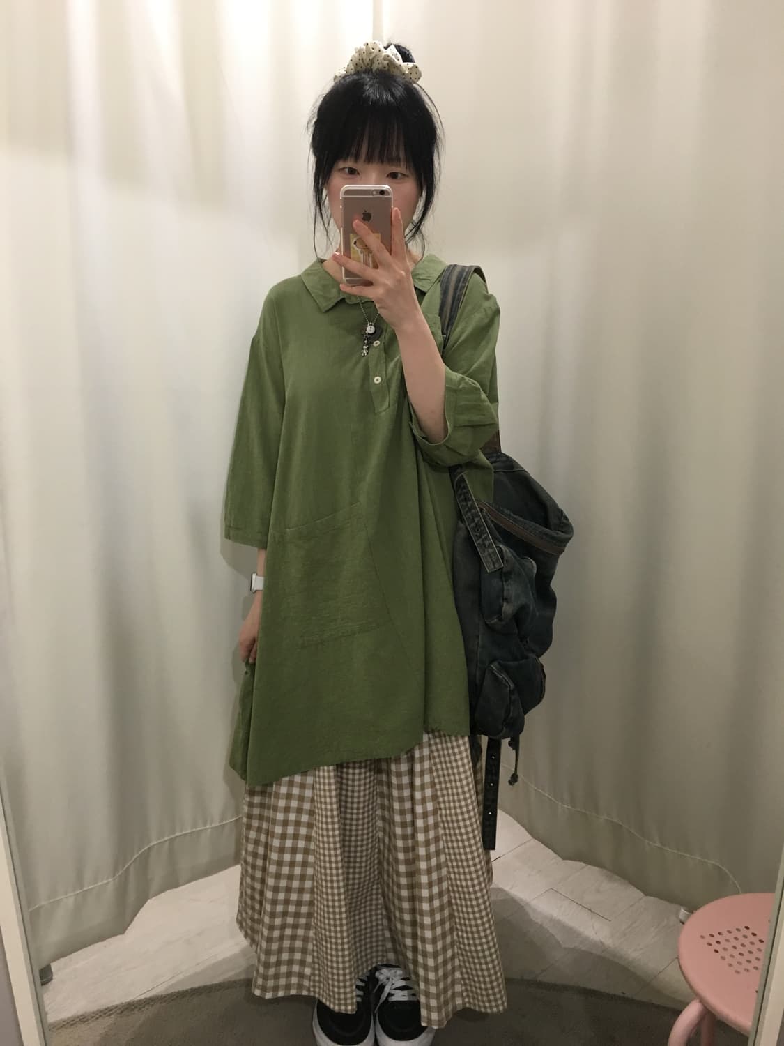 Green over pocket onepiece 상품이미지3