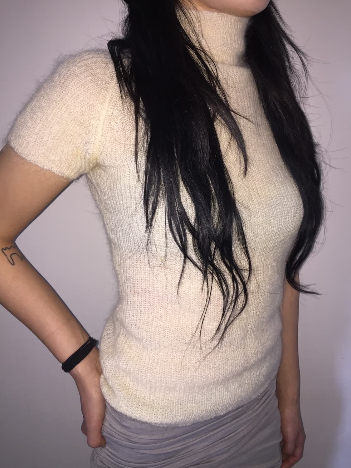 빈티지 반팔니트 vintage knit  상품이미지4