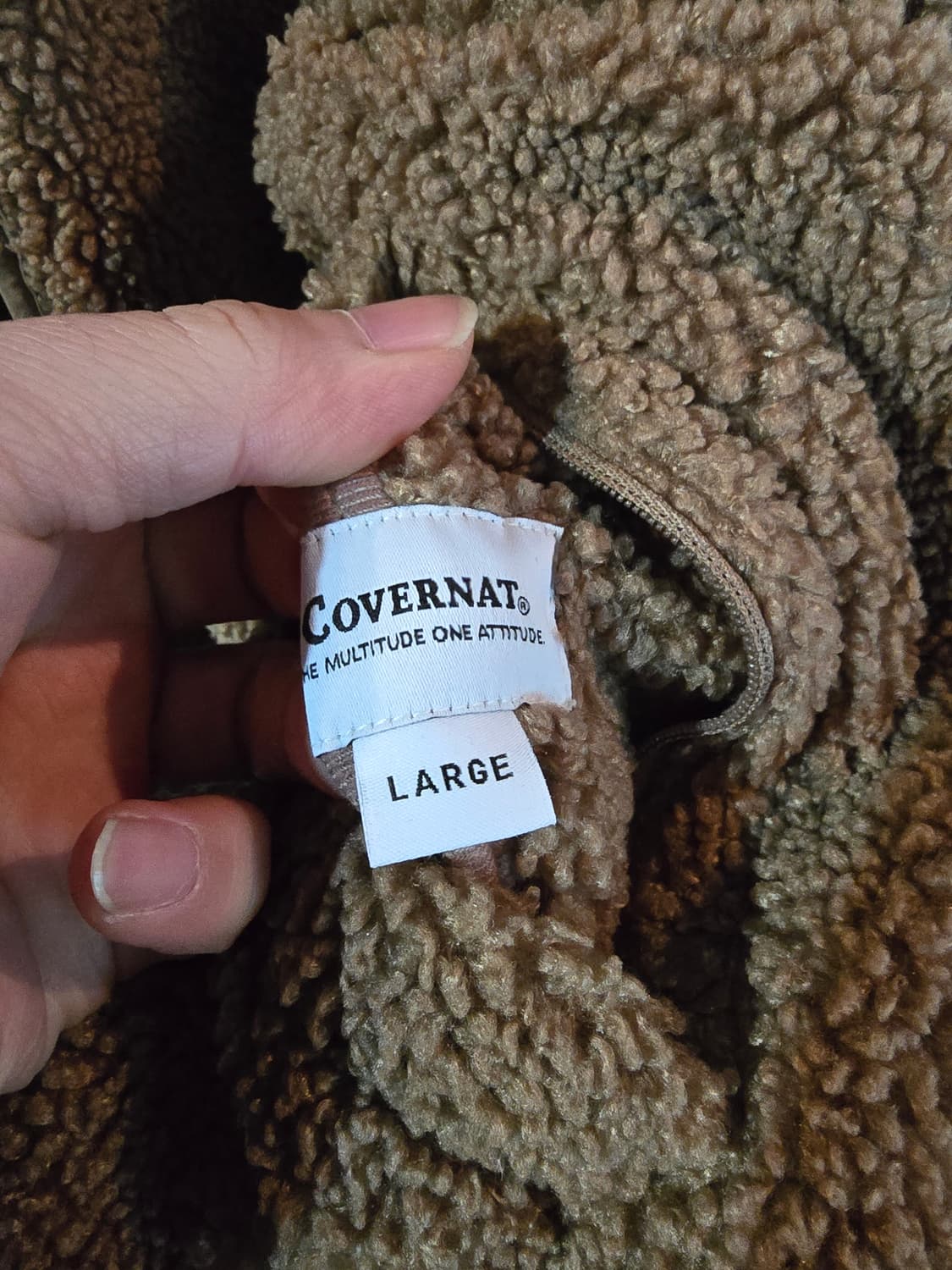 커버낫 뽀글이자켓  상품이미지5