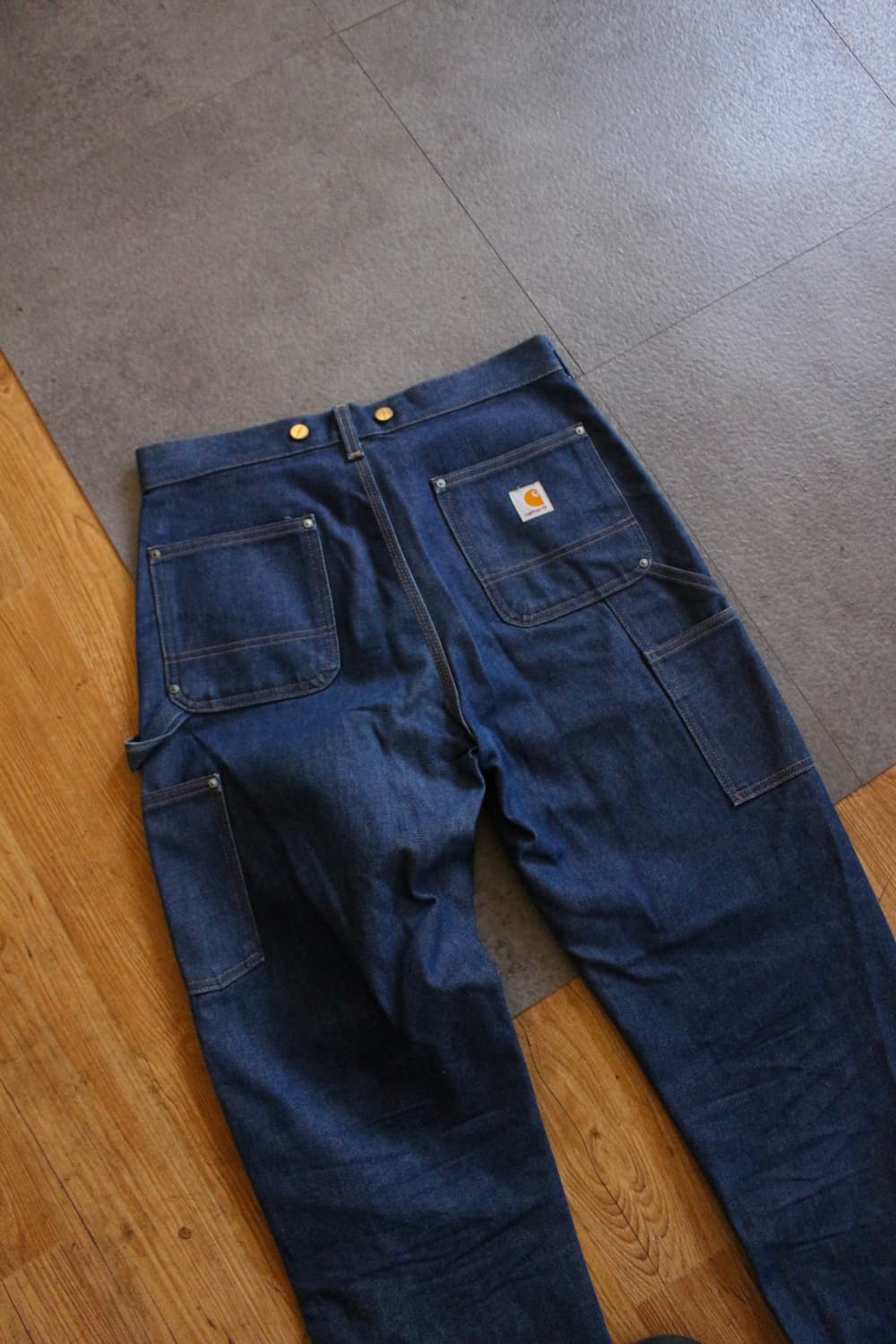 칼하트 더블니 데님 팬츠 상품이미지1