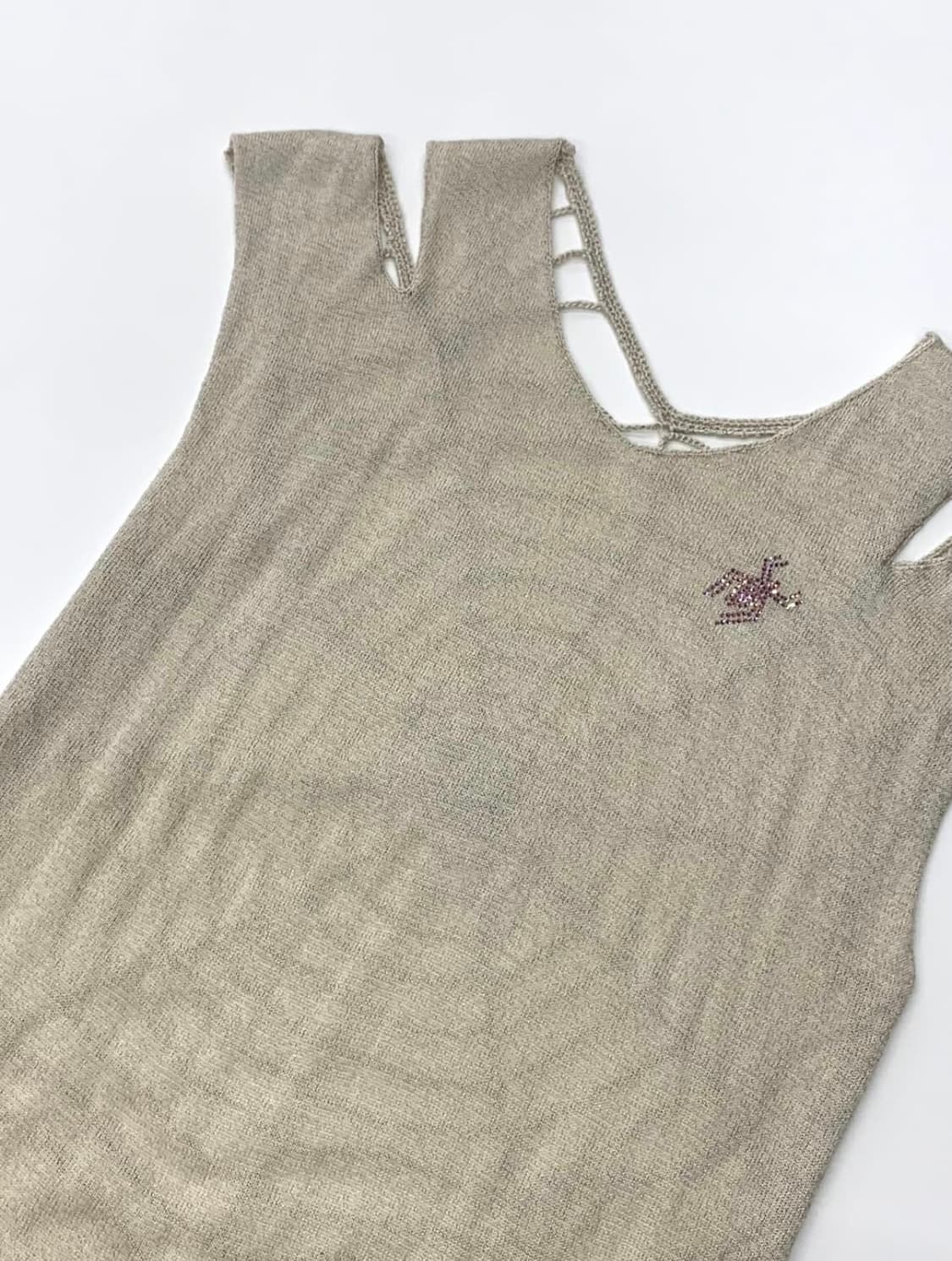 Hysteric Glamour 히스테릭글래머 크로쉐 니트 탑 상품이미지7