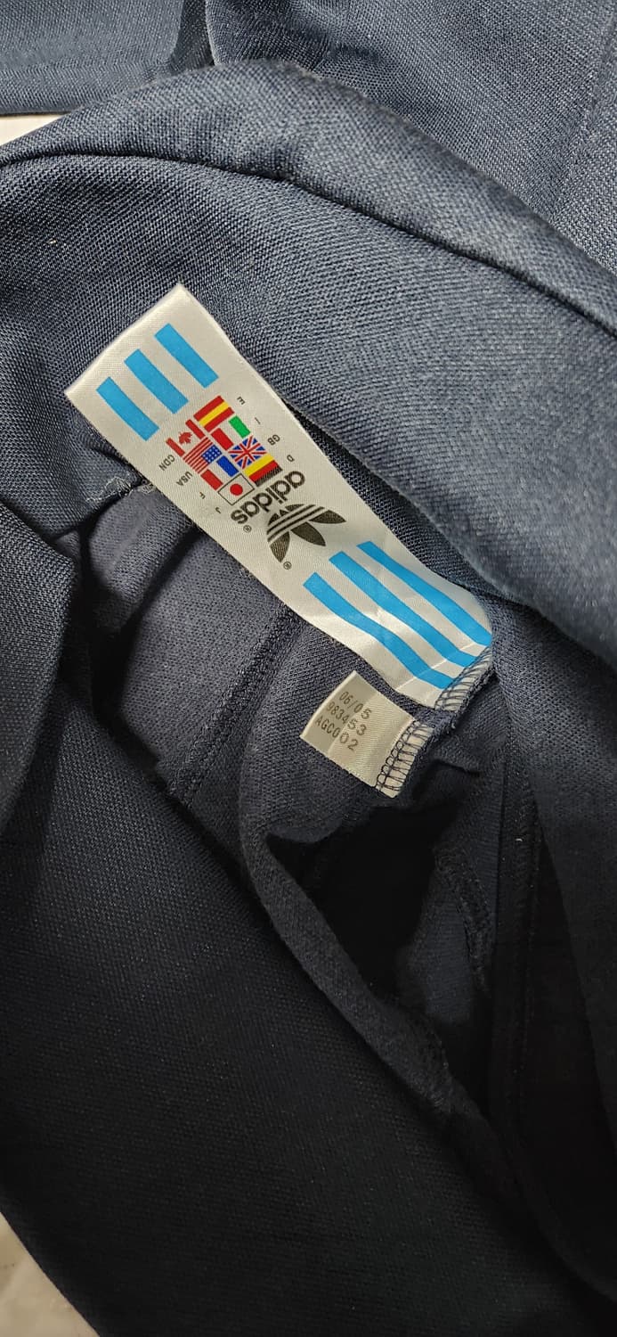 아디다스 삼선 네이비x스카이블루 트레이닝 져지 자켓 상품이미지7