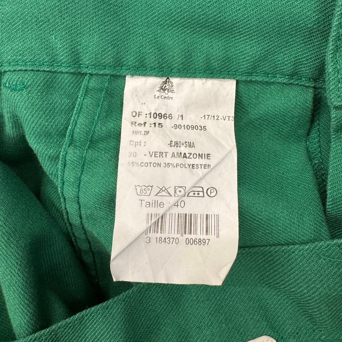 80s 빈티지 프렌치 워크 팬츠 (30)   상품이미지6