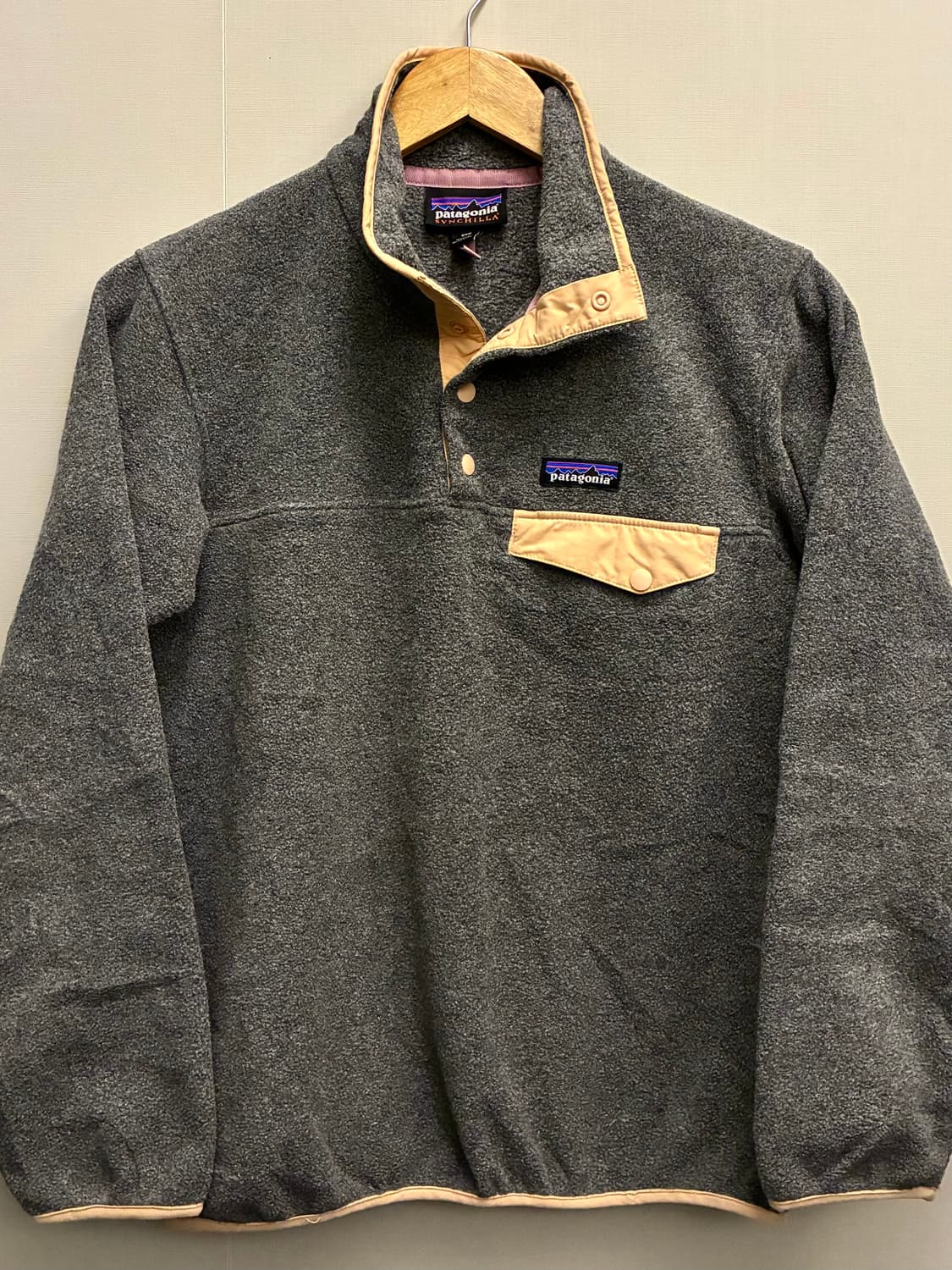 (XXS)파타고니아 신칠라 스냅티 풀오버 플리스 후리스 그레이 상품이미지1