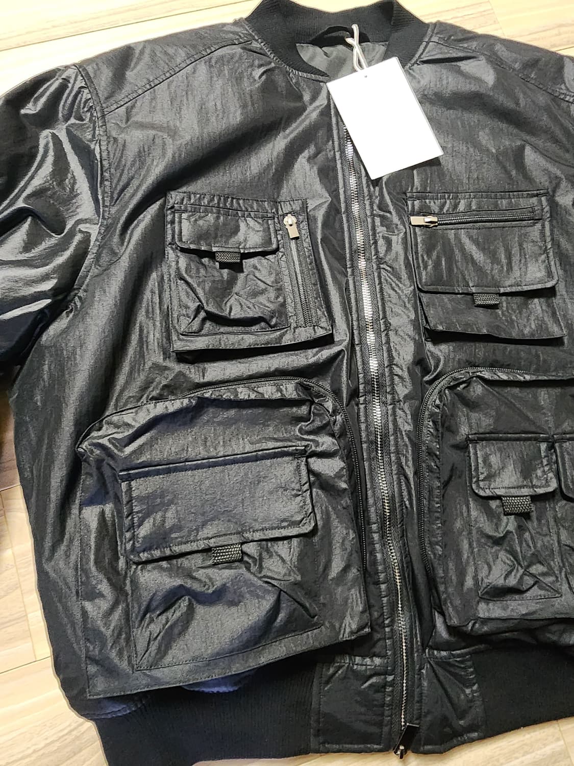 트릴리온유틸리티멀포켓MA-1블루종자켓점퍼 상품이미지3