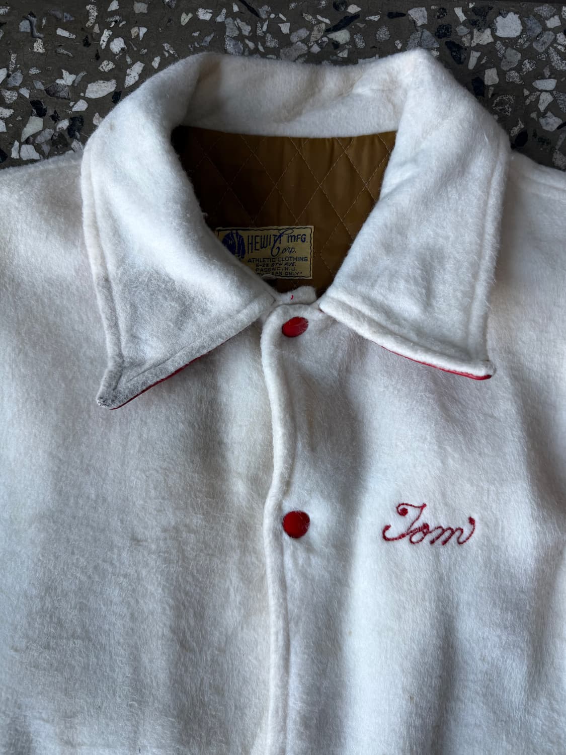 빈티지 바시티 자켓 상품이미지7