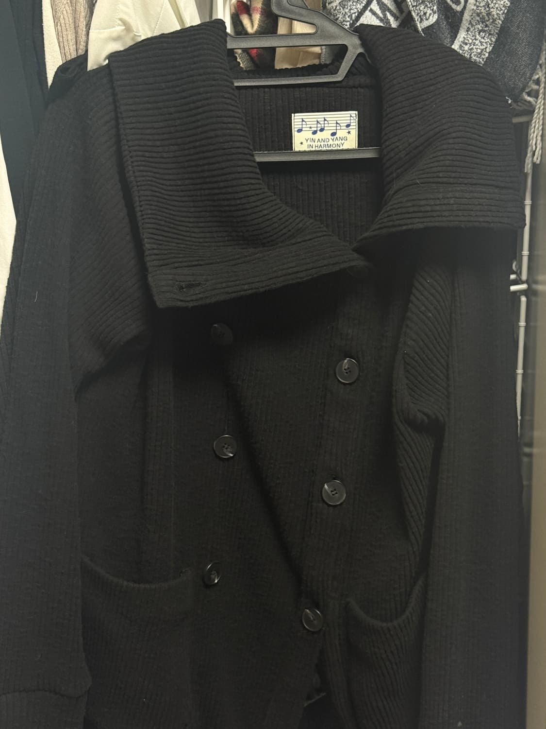 인앤양하모니 더블 버튼 가디건 상품이미지6