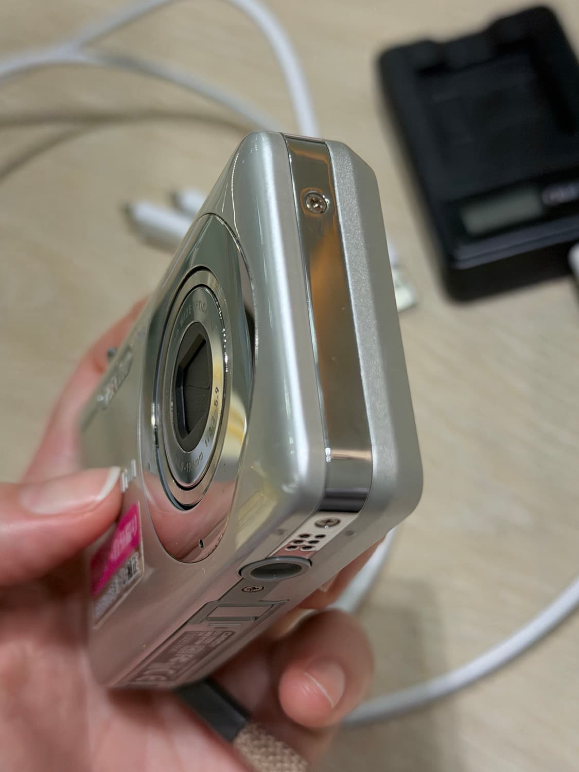 카시오 EXILIM EX-Z800 실버 색상 빈티지 디카 상품이미지5