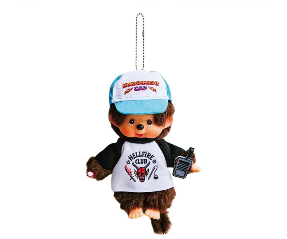 몬치치 x 기묘한 이야기 키 체인 헬파이어 클럽 상품이미지1