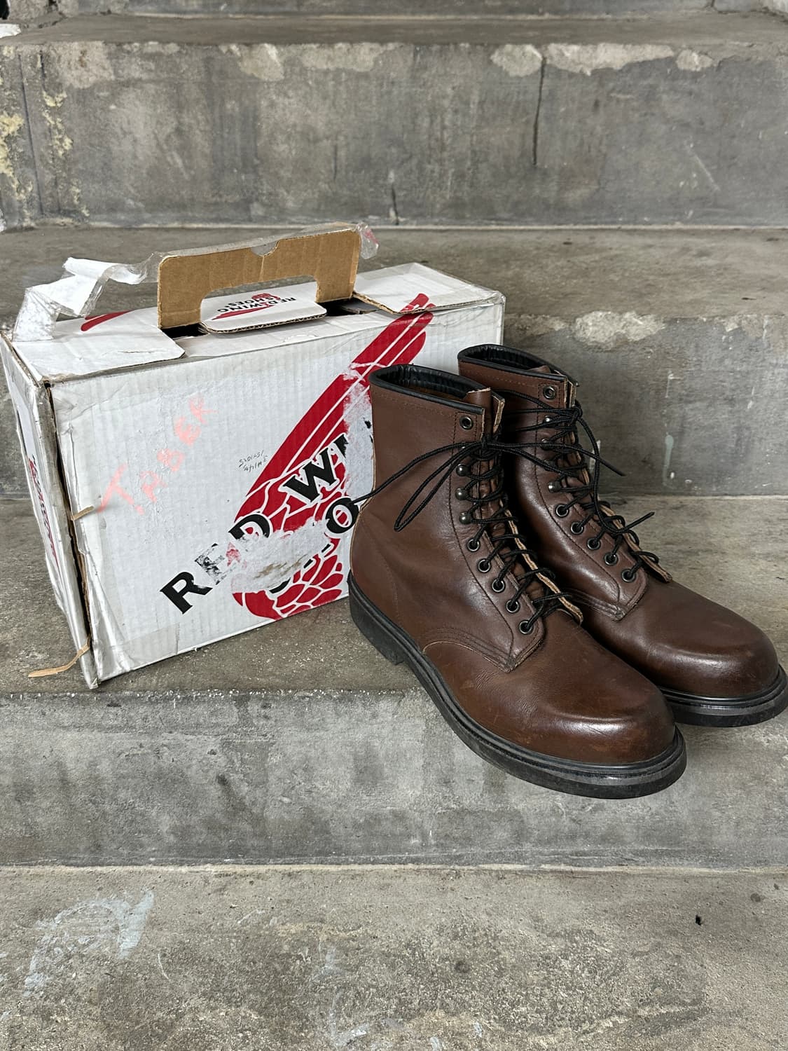 00's OG USA Made 레드윙 953 워크부츠 오스틴버틀러 상품이미지1