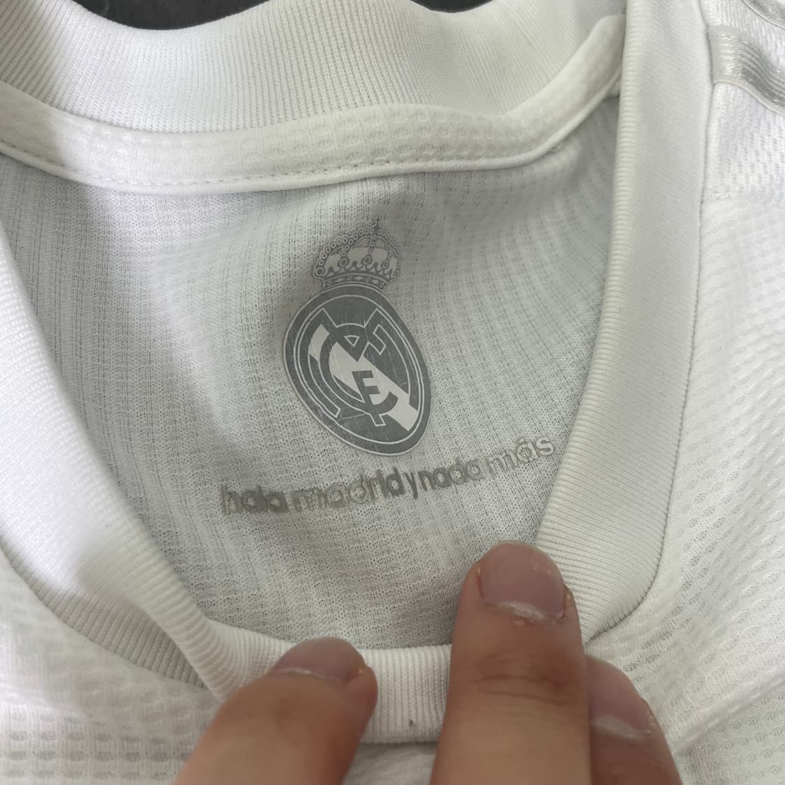 아디다스 레알마드리드 2014 화이트 홈 유니폼 져지 상품이미지3