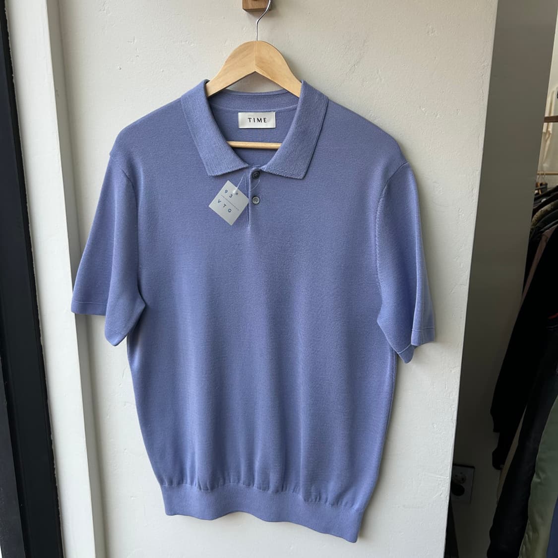 16568 - 타임 반팔 카라 니트 상품이미지2